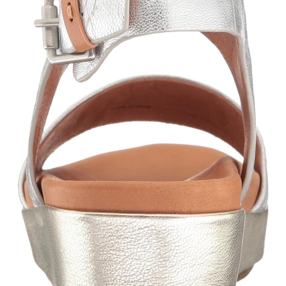 Kenneth Cole Gentle Souls - Metallic "Lori" Wedges - Picture 3 of 8